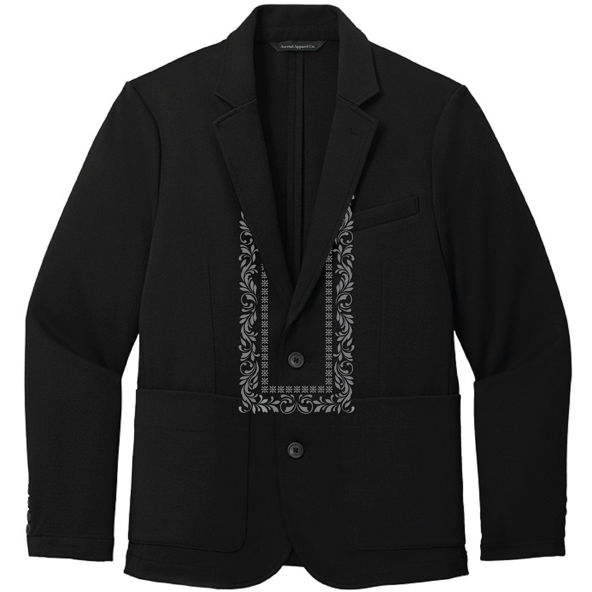 Men's Blazer with Ascend Signature Pattern – ascendapparelco